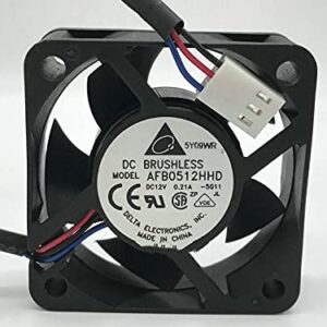 AFB0512HHD Delta 5020 12V 0.21A 5cm Double Ball Fan