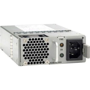 N2K/3K 400W AC Power Supply, Std Airflow (Port Side Exhaust) N2200-PAC-400W (Renewed)