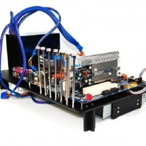 DIYPC Alpha-DB6 Black Acrylic ATX Bench Case Bench Computer Case for ATX/Micro ATX Motherboard – PC Components not Included