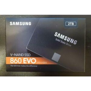 860 EVO 2TB SATA 6Gb/s 2.5 Internal SSD Model: MZ-76E2T0 MZ-76E2T0B/AM 887276231938 Disco