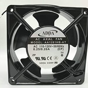 AA1281HB-AT ADDA 12CM 12038 110-120V 0.25 0.20A Cooling Fan