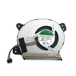DBTLAP Laptop CPU Cooling Fan Compatible for ASUS E402M E402S E402MA E502MA E502M E402SA E502SA P/N: EF50060S1-C350-S9A 13N0-S2P0401 13NL0032P
