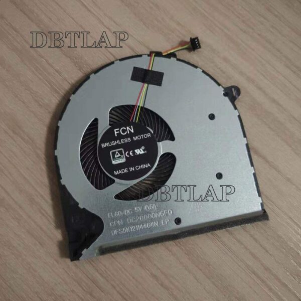 DBTLAP CPU Fan Compatible for HP 15-DU 15s-du0002TX CPU Fan L52034-001 DC28000N6F0 CPU Cooling Fan
