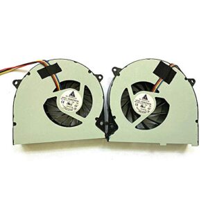 Fan for ASUS G75 G75V G75VX G75VW G75VW-DS71 G75VW-TH7 CPU + GPU Cooling Fan Set