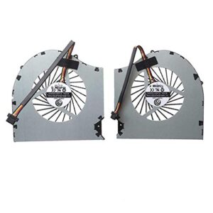 FCQLR Compatible for EVGA SC17 GTX1070 GTX1080 CPU+GPU Notebook Fan