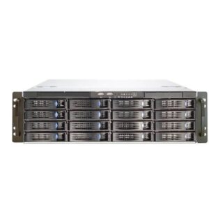 Chenbro RM31616E2-R820 820 Watts 3U Rack Mount Server Chassis with 6Gb/S Mini-SAS and Expander Backplane