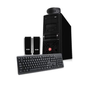 iMicro 400W ATX Mid Tower Case with Keyboard/Mouse/Speakers CA-1809USB