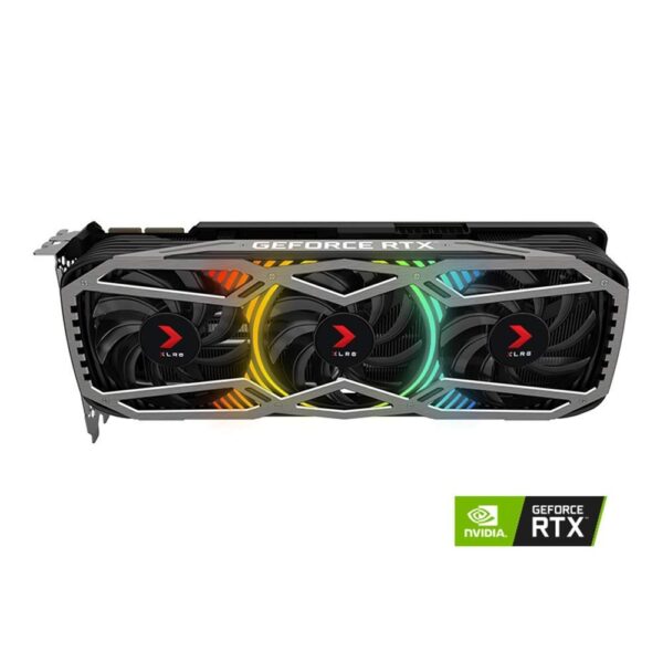 PNY GeForce RTX 3090 24GB XLR8 Gaming REVEL EPIC-X RGB Triple Fan Graphics Card (Renewed) - Image 6
