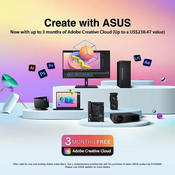 ASUS Pro WS W680M-ACE SE Intel LGA 1700 mATX BMC AST2600 Workstation Motherboard,,ECC Memory,2xIntel 2.5 Gb LAN,2xPCIe 4.0 M.2,USB 3.2 Gen 2x2 Front Panel,SlimSAS,Thunderbolt 4, ACCE (Renewed) - Image 7