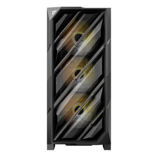 Antec DP503 ATX Mid Tower PC Case, Type-C Gen2, 3 x 120mm ARGB Fans with ARGB & PWM Controller, Up to 2 x 360mm Radiator, GPU Bracket, EATX Gaming PC Case, Black - Image 3