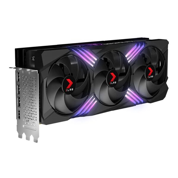 PNY GeForce RTX™ 4090 24GB XLR8 Gaming VERTO EPIC-X RGB™ Overclocked Triple Fan Graphics Card DLSS 3 (Renewed) - Image 4