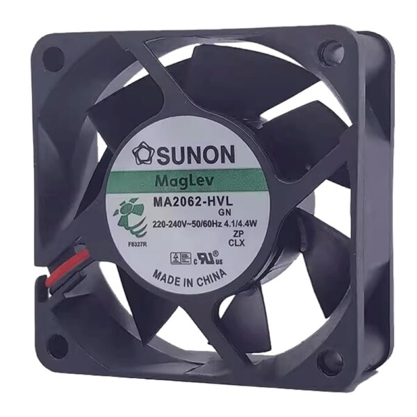 for MA2062-HVL GN 6025 220-240V 4.10W 6CM 60X60X25MM 2-Wire AC Cooling Fan