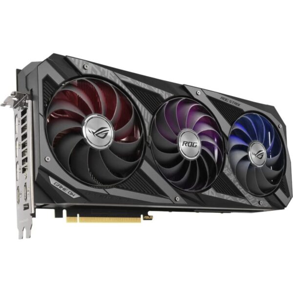 ASUS ROG Strix NVIDIA GeForce RTX 3080 V2 OC Edition Gaming Graphics Card (PCIe 4.0, 10GB GDDR6X, LHR, HDMI 2.1, DisplayPort 1.4a, Axial-tech Fan Design, 2.9-Slot, Super Alloy Power II)(Renewed) - Image 5