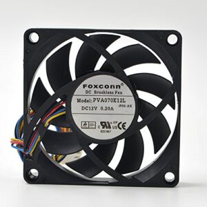 for Foxconn PVA070E12L 7015 7CM 12V 0.20A Hydraulic Four Wire PWM Speed Control CPU Fan