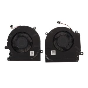 Sanpyl Laptop Cooling Fan for HP OMEN 15 EK TPN Q236 Fans Cooler Radiator M04216 001 ND8CC02 19j22 19j23, CPU GPU Cooler for M04215 001 ND8CC03 19C23 Laptop (CPU GPU), Sanpyl6gxg943c7n-13