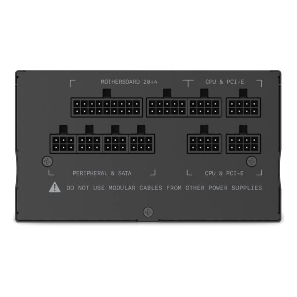 NZXT C850 PSU (2022) - PA-8G1BB-US - 850 Watt PSU - 80+ Gold Certified - Fully Modular - Sleeved Cables - ATX Gaming Power Supply (Renewed) - Image 7