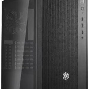 Silverstone SST-FAR1B-V2 FARA R1 Stylish and Striking Mid-Tower ATX Tempered Glass Case