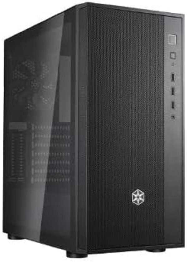 Silverstone SST-FAR1B-V2 FARA R1 Stylish and Striking Mid-Tower ATX Tempered Glass Case