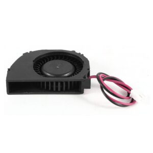 Qtqgoitem Laptop 2 Terminals CPU Cooler Cooling Blower Fan DC 12V 0.1A Black (Model: 1d1 249 f17 7e4 bd4)