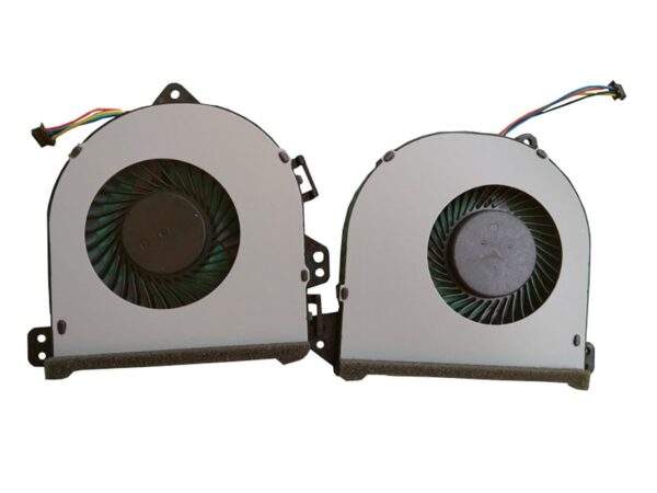 Fan for Asus Rog G701VO GX701VI DC5V CPU & Gpu Cooling Fan Set 13NB0E60P02011 13NB0E60M04011