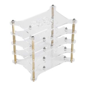 Transparent 4 Layer Acrylic, Acrylic Case 4 Layers Transparent Acrylic Case Shelf Stack Raspberry Pi 3,2 B B Raspberry Pi Case