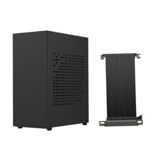 Aluminum ITX for Gaming Desktop PC Case USB3.0 Support Graphics Card RTX2070 with PCIE3.0 Cable