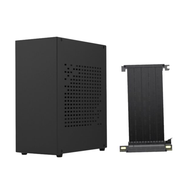 Aluminum ITX for Gaming Desktop PC Case USB3.0 Support Graphics Card RTX2070 with PCIE3.0 Cable
