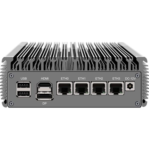 CWWK Newly Upgrade V5 Version N5105 i226-V Softroute Mini-Host/PVE/ESXI Fansless Energy Saving PC (V5-N5105-16G-256G) - Image 5