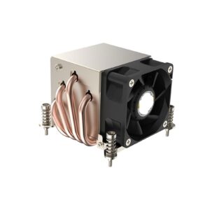 R64 Server CPU Cooler 180w 4 Heat Pipes Workstation Heatsink PWM 4PIN Cooling Fan for Intel LGA2011 1700 115X AMD AM4 (Color : Other, Size : for LGA2011_NO RGB)