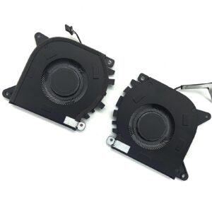 EG50050S1-CI10-S9A 02H5HD 0.21A EG50050S1-CI00-S9A 07M2CV 0.20A CPU+GPU Cooling Fan Replacement for DELL for Alienware X15 R1 Laptop 5V 4PIN