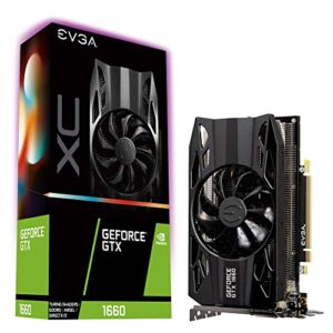 EVGA 06G-P4-1163-KR GeForce Graphics Cards, GTX 1660, XC Gaming (Renewed)