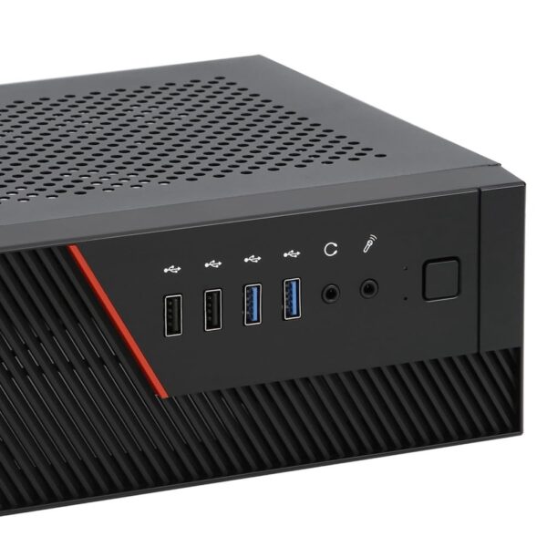 Geynutaly A09P Desktop Mini Itx Case Htpc Chassis Game Computer Can Stand or Lie Down for Small 1U Power Supply - Image 6