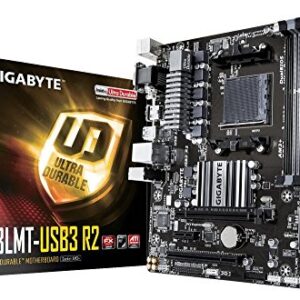 Gigabyte AMD AM3+ / ATX / 4xDDR3/ HDMI/ Realtek ALC892/ 2xPCIE/ 8xUSB 2.0 / 4xUSB3.1 Gen 1/ LAN/ Motherboard - 78LMT-USB3 R2 (Renewed)