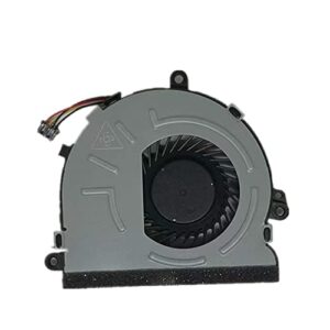 Replacement Laptop CPU Central Processing Unit Fan Cooling Fan for HP 15g-dr0000 Black