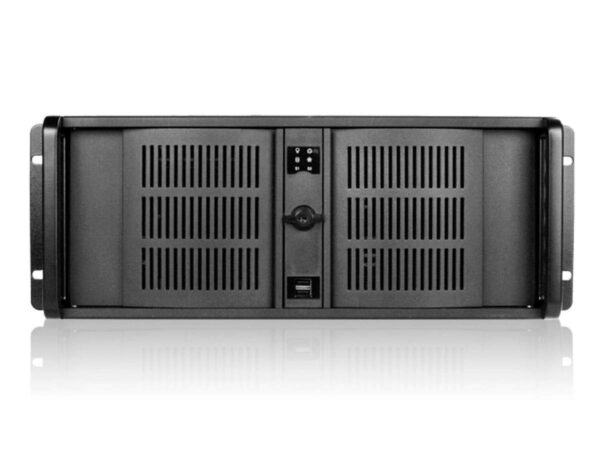 Monoprice 7-Bay 4U IPC Case, 20-inch Depth, Black - Image 2