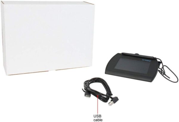 Topaz T-LBK57GC-BHSB-R Siggem 5.7” Color Dual Serial/HID USB BackLit Electronic Signature Pad with Software (Renewed) - Image 7
