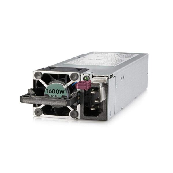 HP Enterprise 1600-watt Flex-Slot Platinum Hot-Plug Power Supply, 830272-B21 (Renewed)