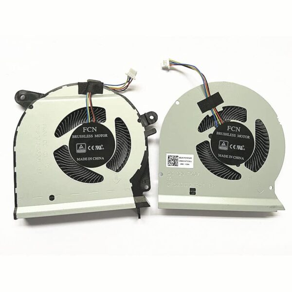 xinzhuoqi New CPU+GPU Cooling Fan Replacement for Asus ROG Strix GL503VS GL503VM Series DFS2013126ROT DFS2013126QOT FK07 FK06