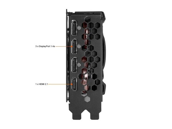 EVGA GeForce RTX 3070 XC3 Ultra Gaming, 08G-P5-3755-KL, 8GB GDDR6, iCX3 Cooling, ARGB LED, Metal Backplate, LHR (Renewed) - Image 3