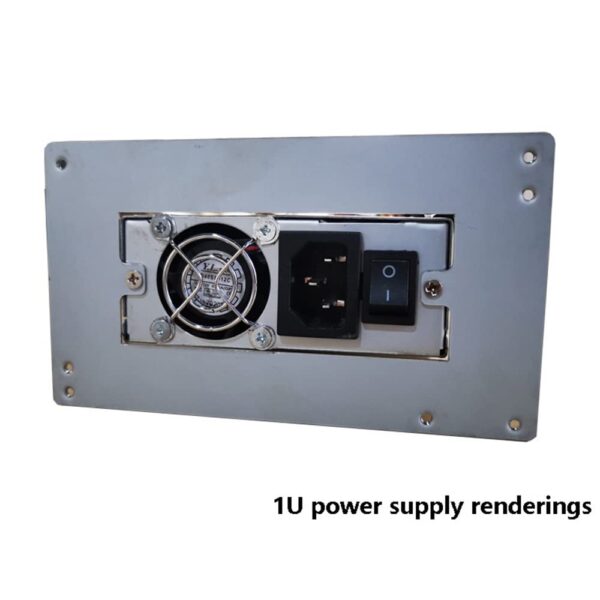Lizusidtsy Power Supply Baffle SFX to ATX Power Supply Adapter SFX to ATX PSU Converter Conversion Frame with 4 Screws, Black, 500281349A1 - Image 7