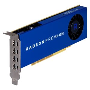 AMD Radeon Pro WX 3200 4GB GDDR5 Low Profile Graphic Card