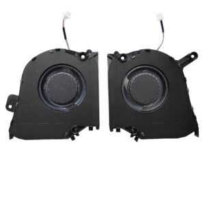 TXLIMINHONG New Compatible CPU and GPU Cooling Fan for ASUS ProArt Studiobook 16 OLED Pro H5600 W5600 H7600 W7600 Series FPGD FPGC DFSCK22D05883B DFSCM22716392B 13NB0XC0P01011 13NB0XC0P02011 DC 12V 1A