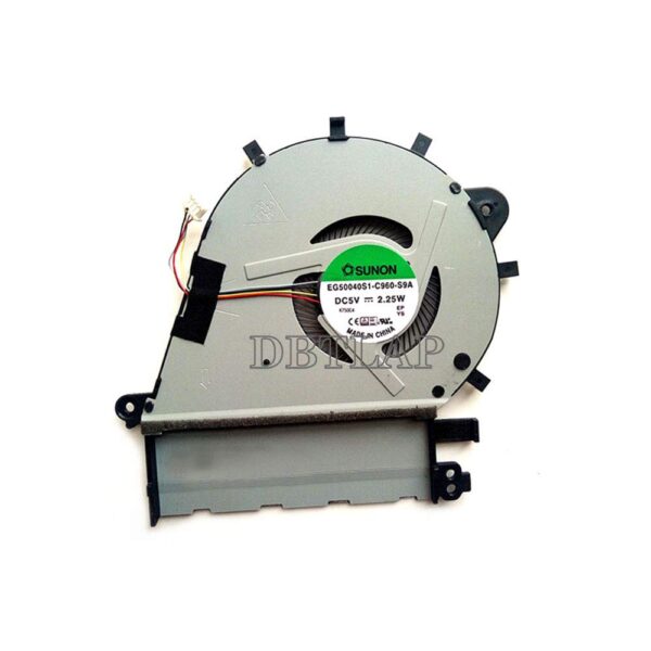 DBTLAP Laptop CPU Cooling Fan Compatible for Asus ZenBook UX430 UX43 Series EG50040S1-C960-S9A 4pins