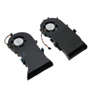 Gavigain Laptop Cooling Fan CPU GPU Cooling Fan Replacement Laptop Cooling Fan Compatible for OptiPlex 3020M 3040 3046M 3050 7040M 7050M 9020M(CPU＋GPU Cooling Fan)