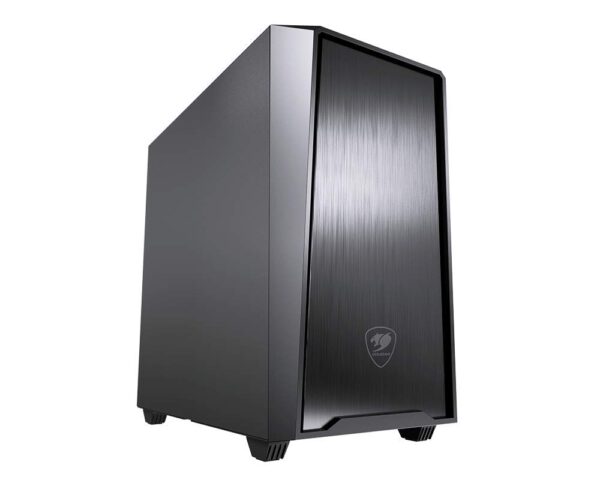 Cougar MG130 Elegant and Compact Mini Tower Case with a Metal-Like Brushed Front Panel - Image 2