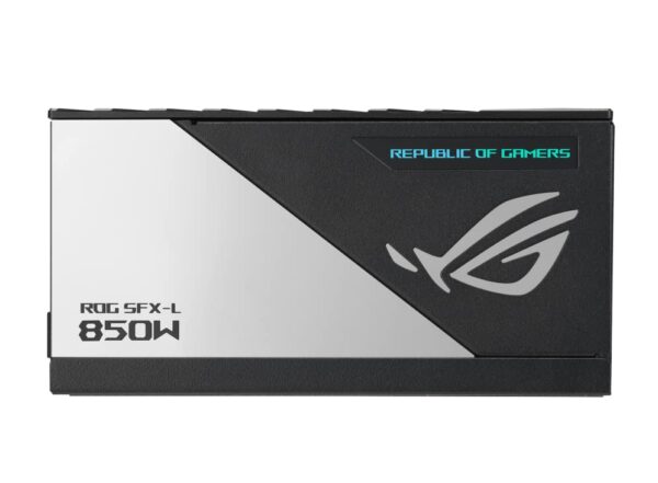 Asus 850W ROG Loki SFX-L Platinum PSU, Small Form Factor, Fully Modular, 80+ Platinum, 0dB Fan Button, RGB, ATX-to- SFX Bracket, 10 Year Warranty (Renewed) - Image 3