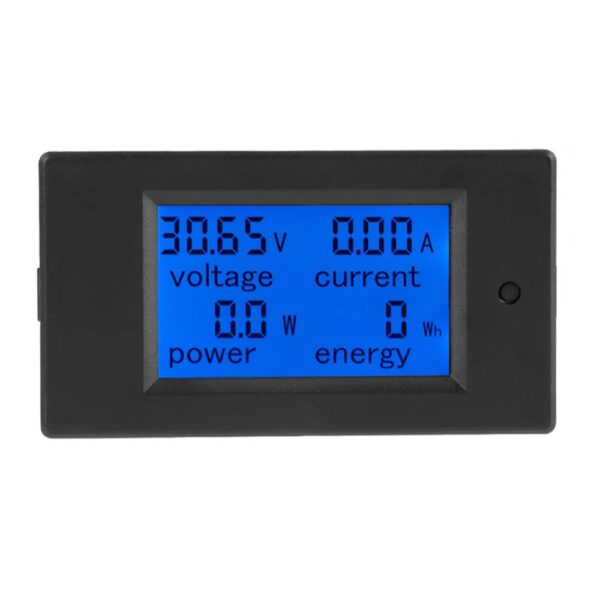Reland Sun PZEM-031 PZEM-051 DC6.5-100V 20A 50A 100A DC multi-function digital display LCD liquid crystal voltage current power energy meter display (50A)