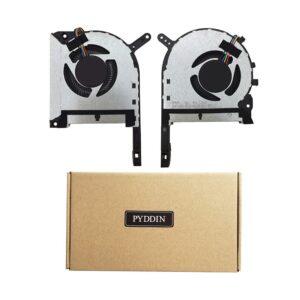 PYDDIN New Laptop CPU GPU Cooling Fans Replacement Fan for Asus TUF FX506LI FX506LU FA506IV FA506IU FX505DT FX505GD FX505GM FX705GM FX705GD FA706IU FX706LI Series