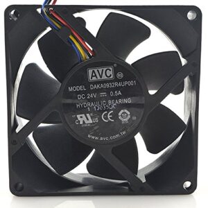 AVC DAKA0932R4UP001 24V 0.5A 9232 9CM 4WIRE COOLING FAN