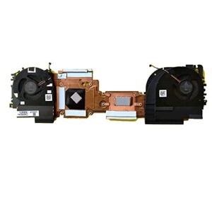 CPU GPU Cooling Fan with Heatsink Replacement spares Compatible with Zbook Fury 17 G7 M20098-001 (Color : GPU Fan)